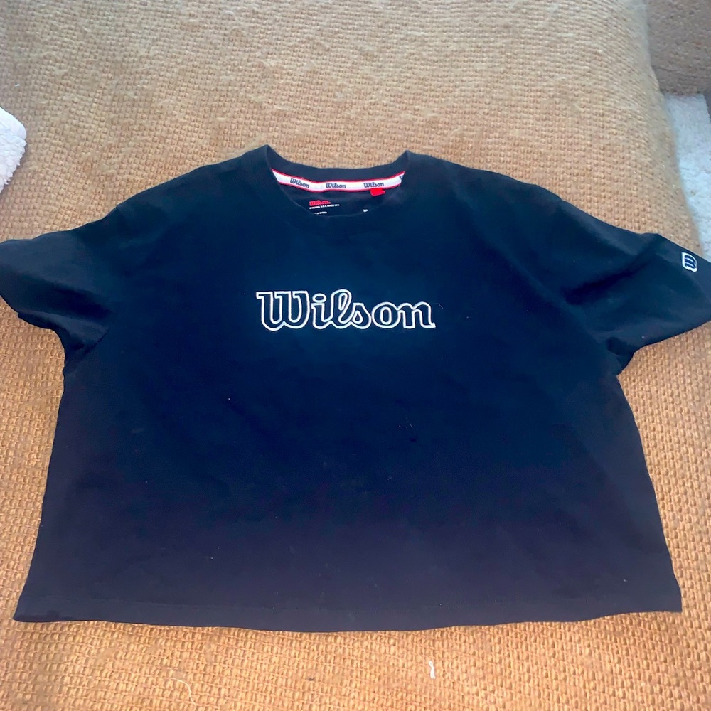 New edition Wilson brand cropped tshirt